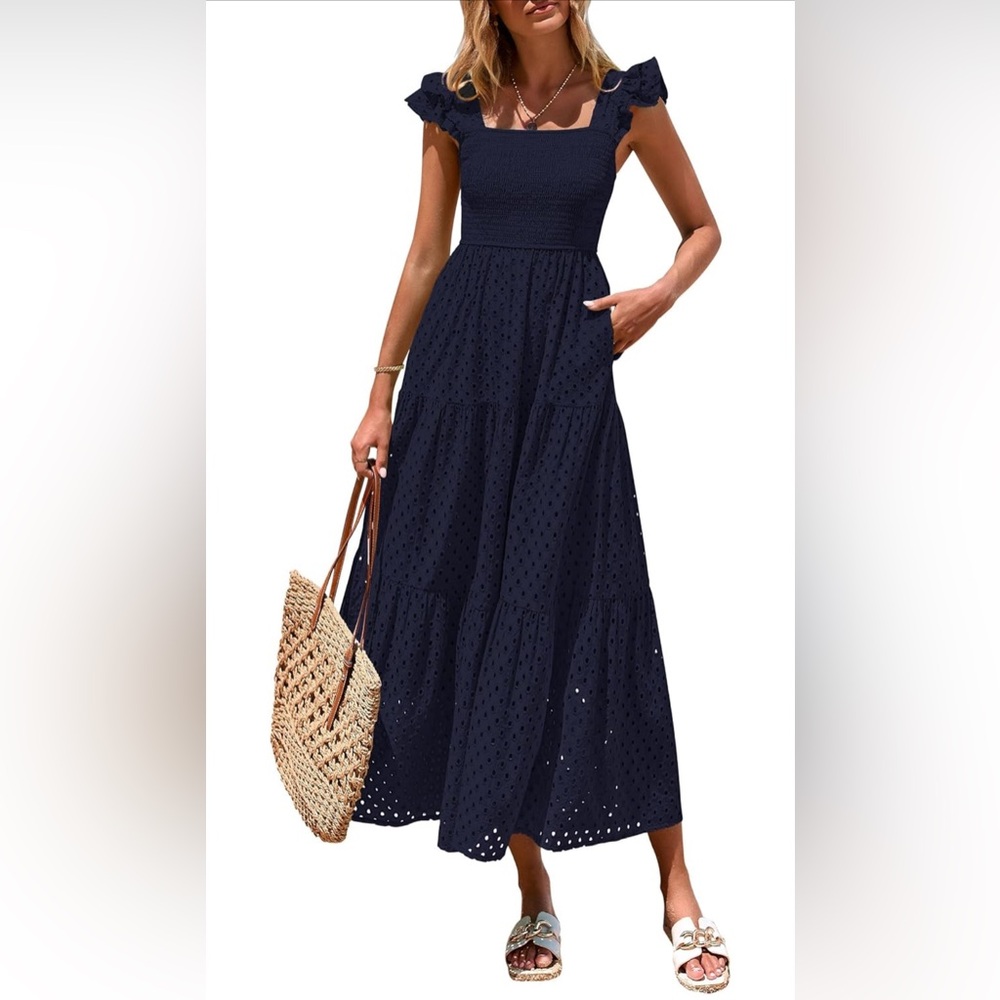Navy Maxi Dress